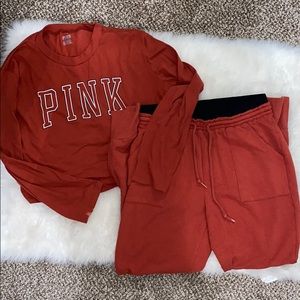 Pink orange outfit